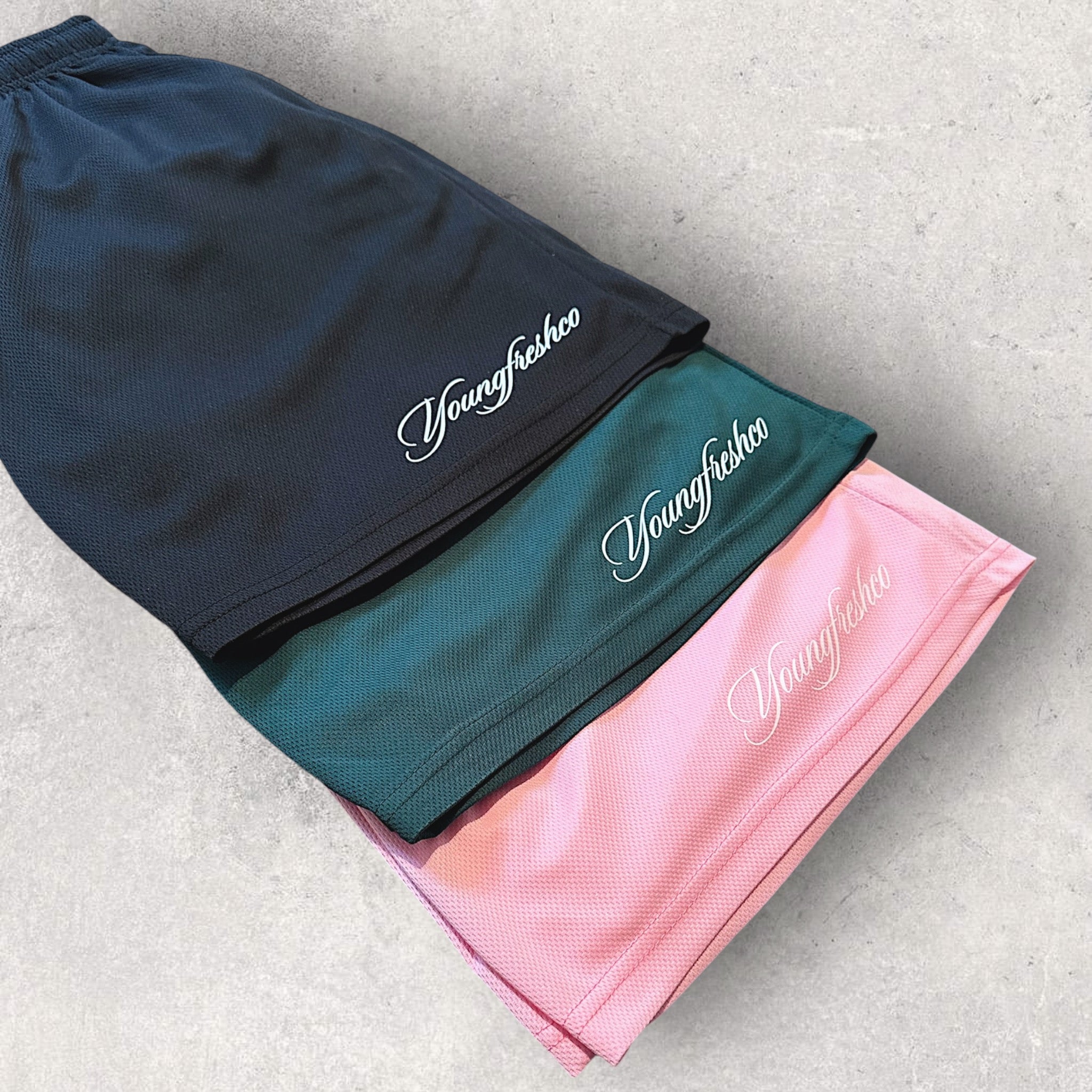 Mesh Shorts - Onyx Black