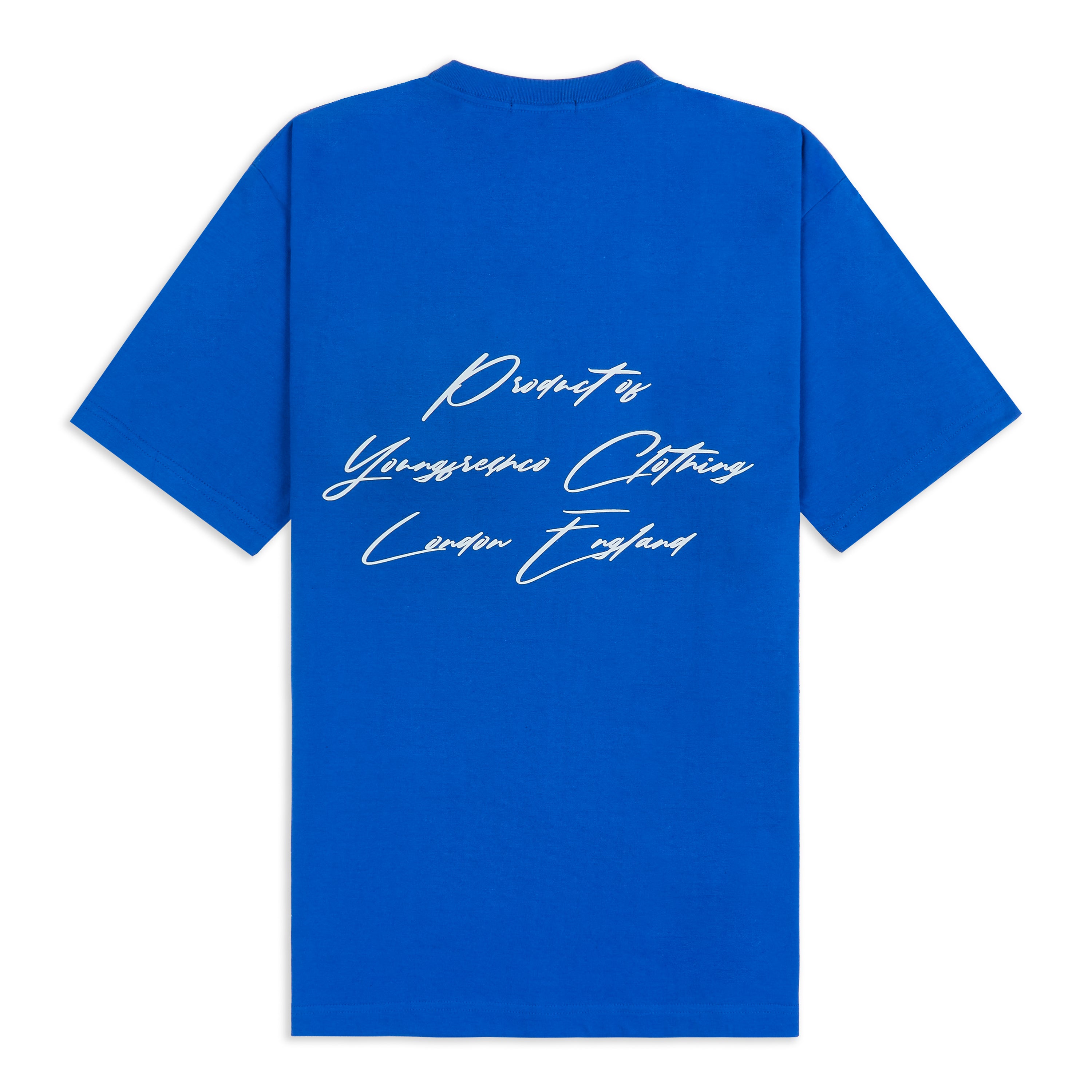 Cobalt Blue Signature Youngfreshco T-shirt
