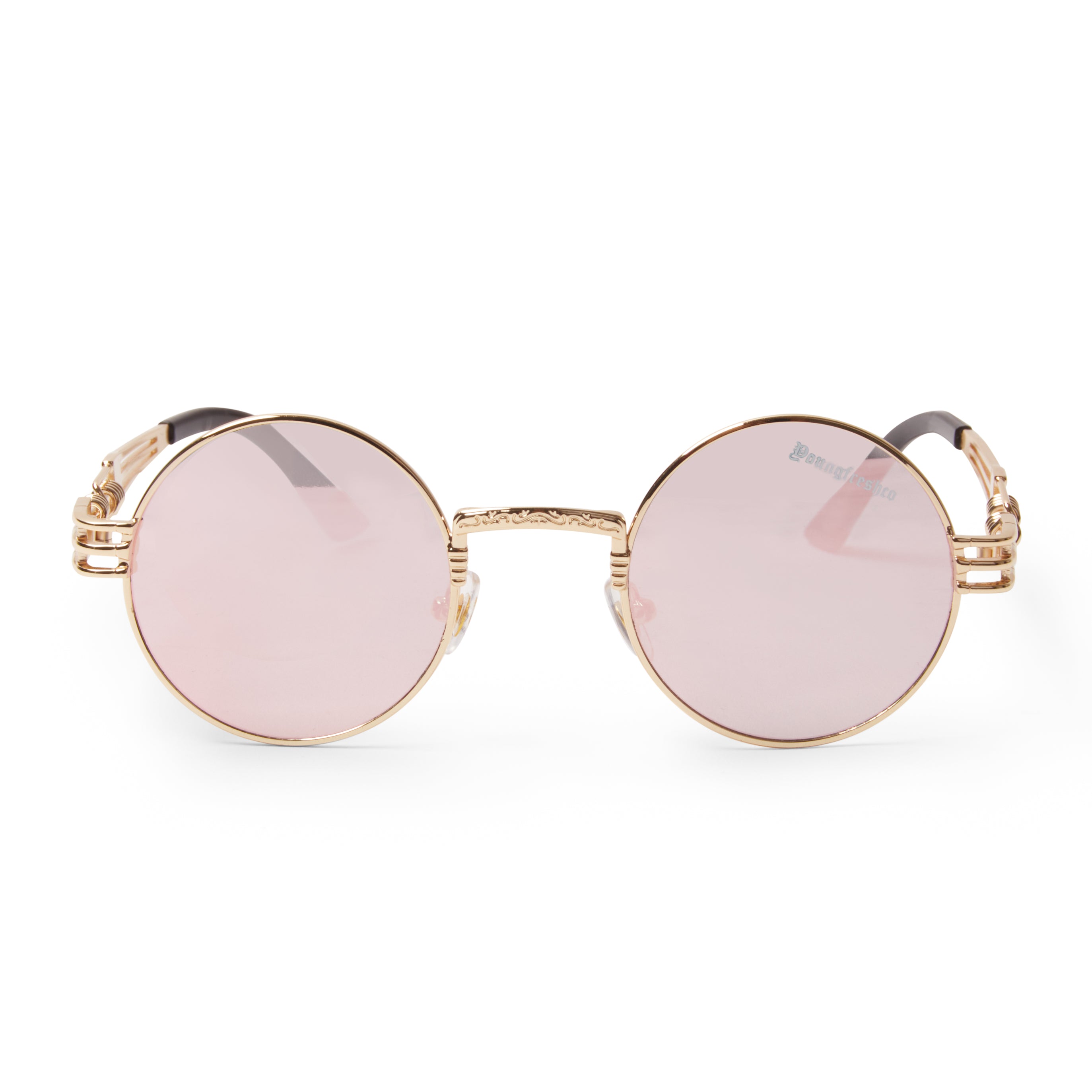 Retro Gold Frames Rose lens
