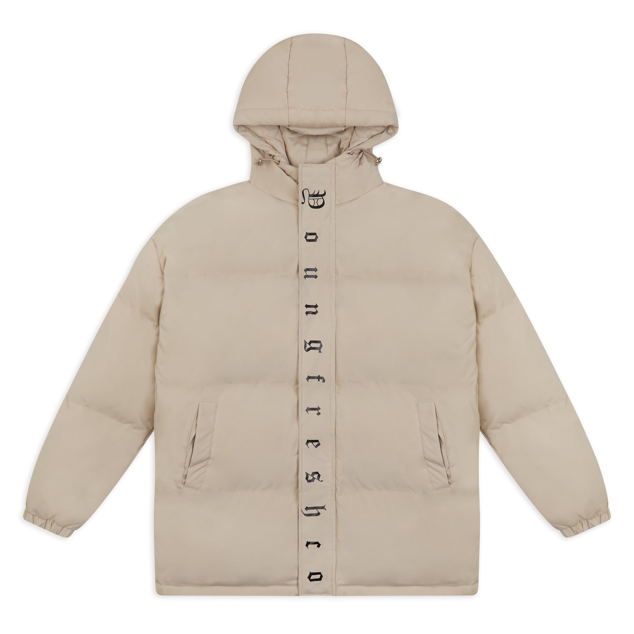 Puffer Jacket - Beige main image 1