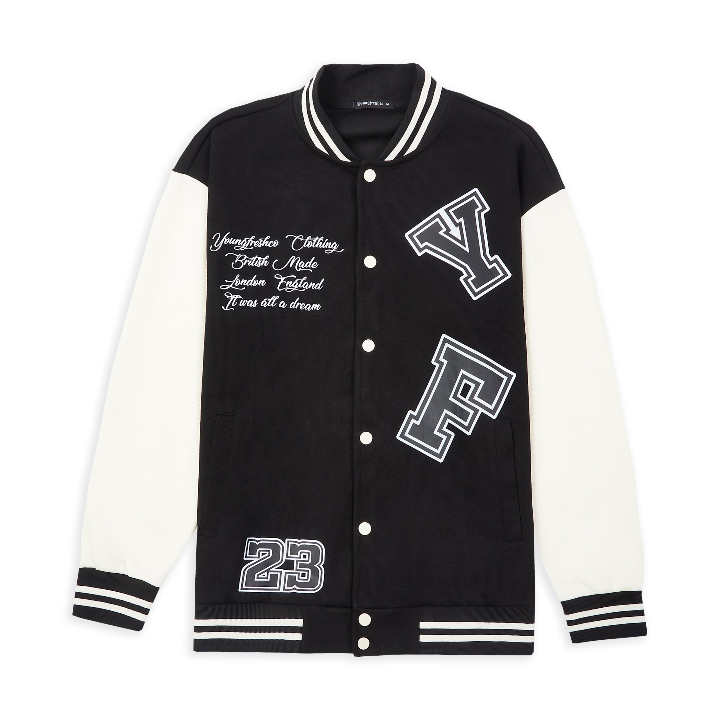 Black Varsity Jacket