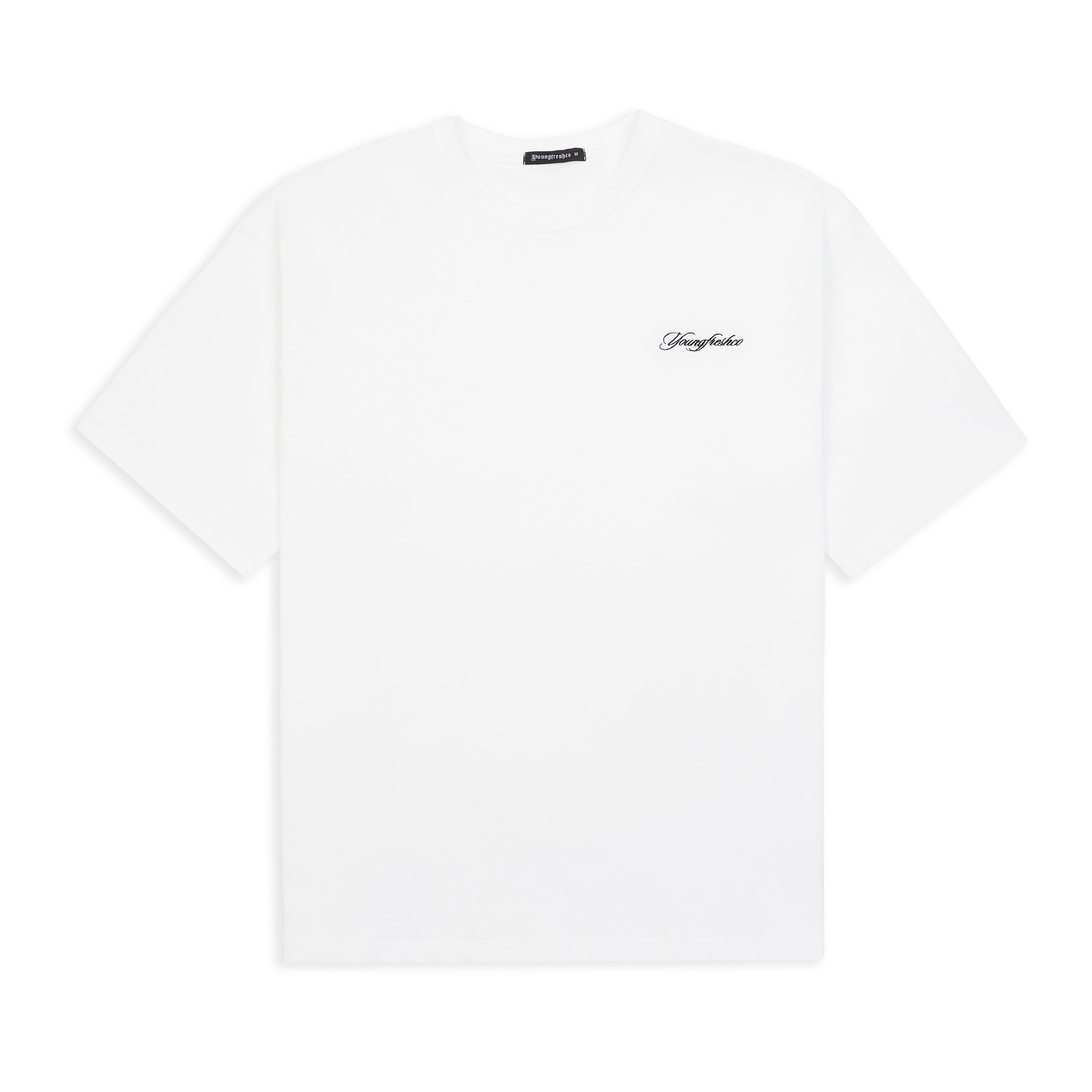 WHITE SIGNATURE LUXE T-SHIRT