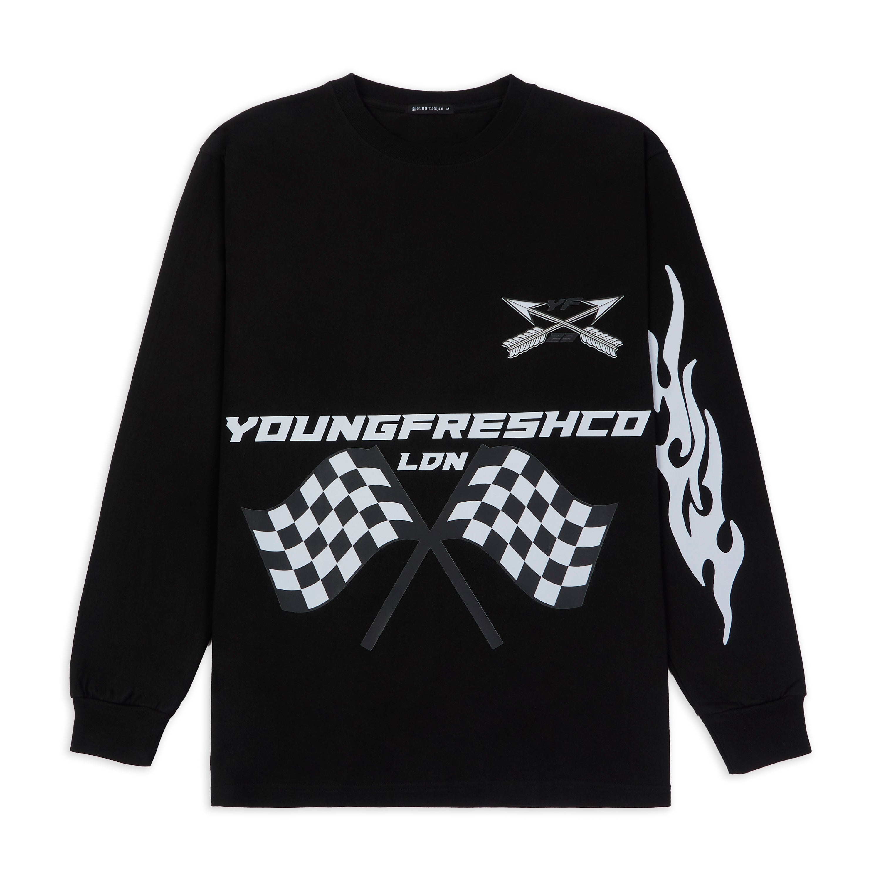Youngfreshco Racer Long Sleeve T-Shirt