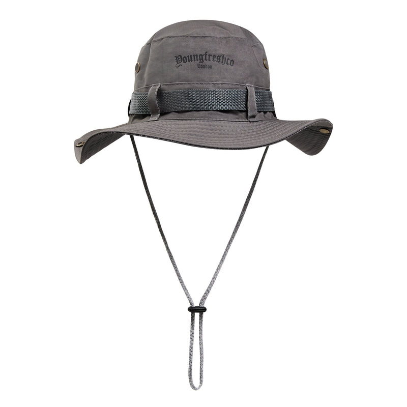Grey Safari Hat