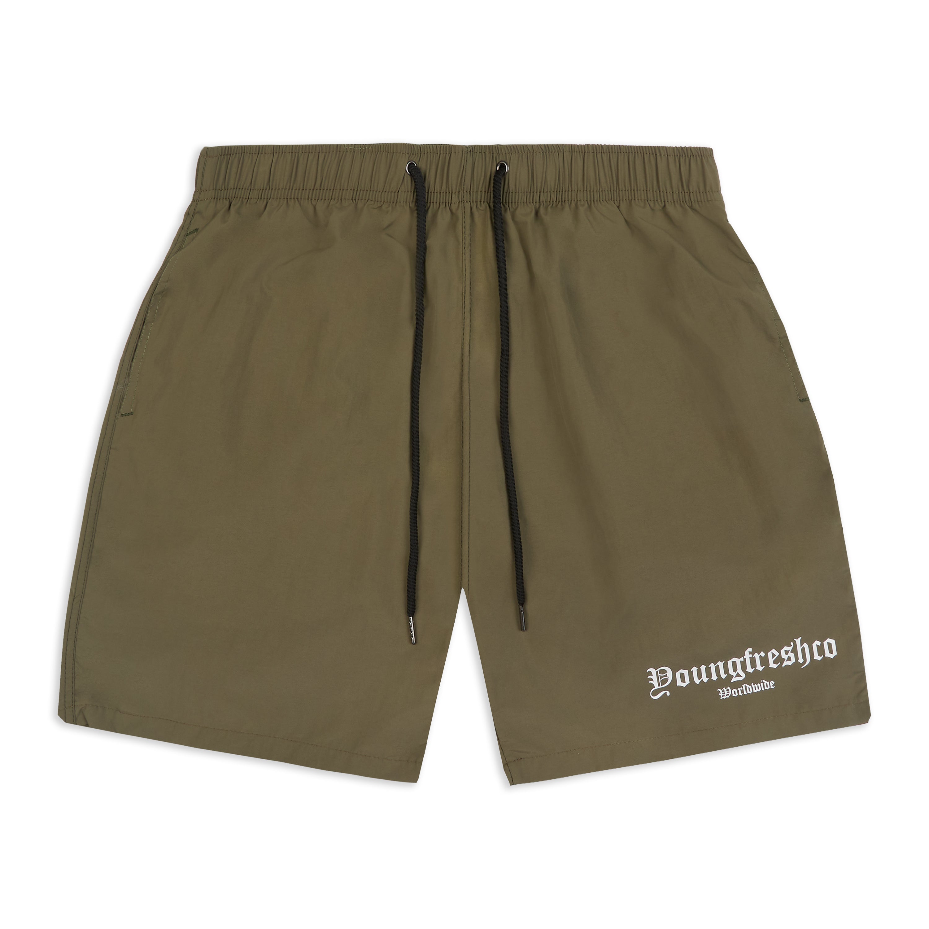 Khaki Swim Shorts