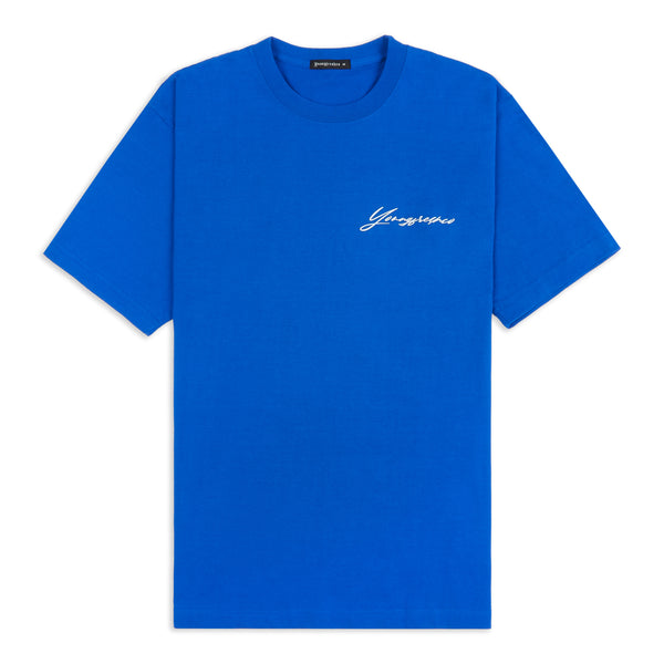 Cobalt Blue Signature Youngfreshco T-shirt