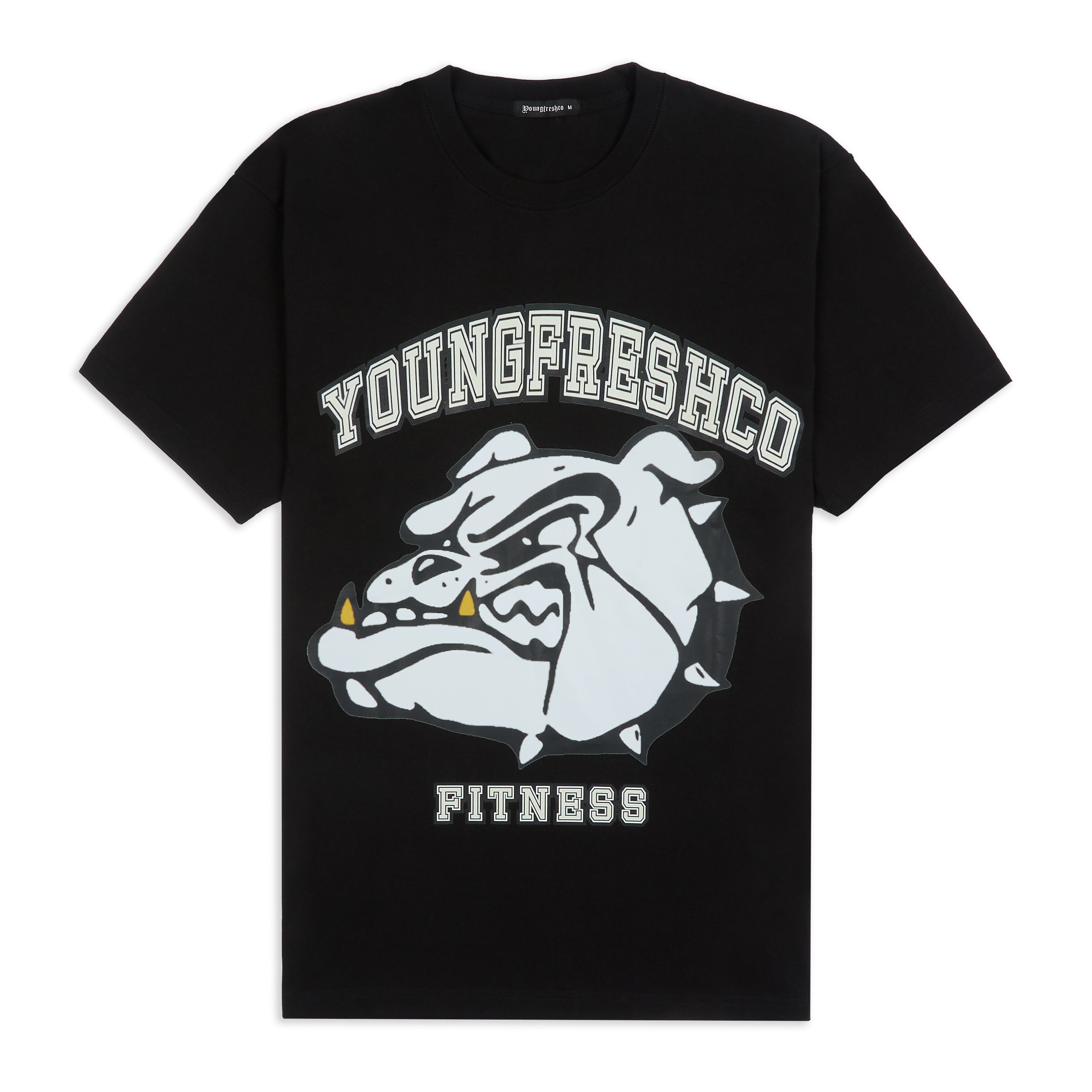 Bulldog Gym T-Shirt Black