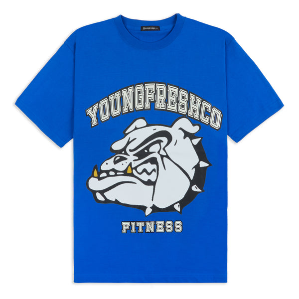 Bulldog Gym T-Shirt Cobalt Blue