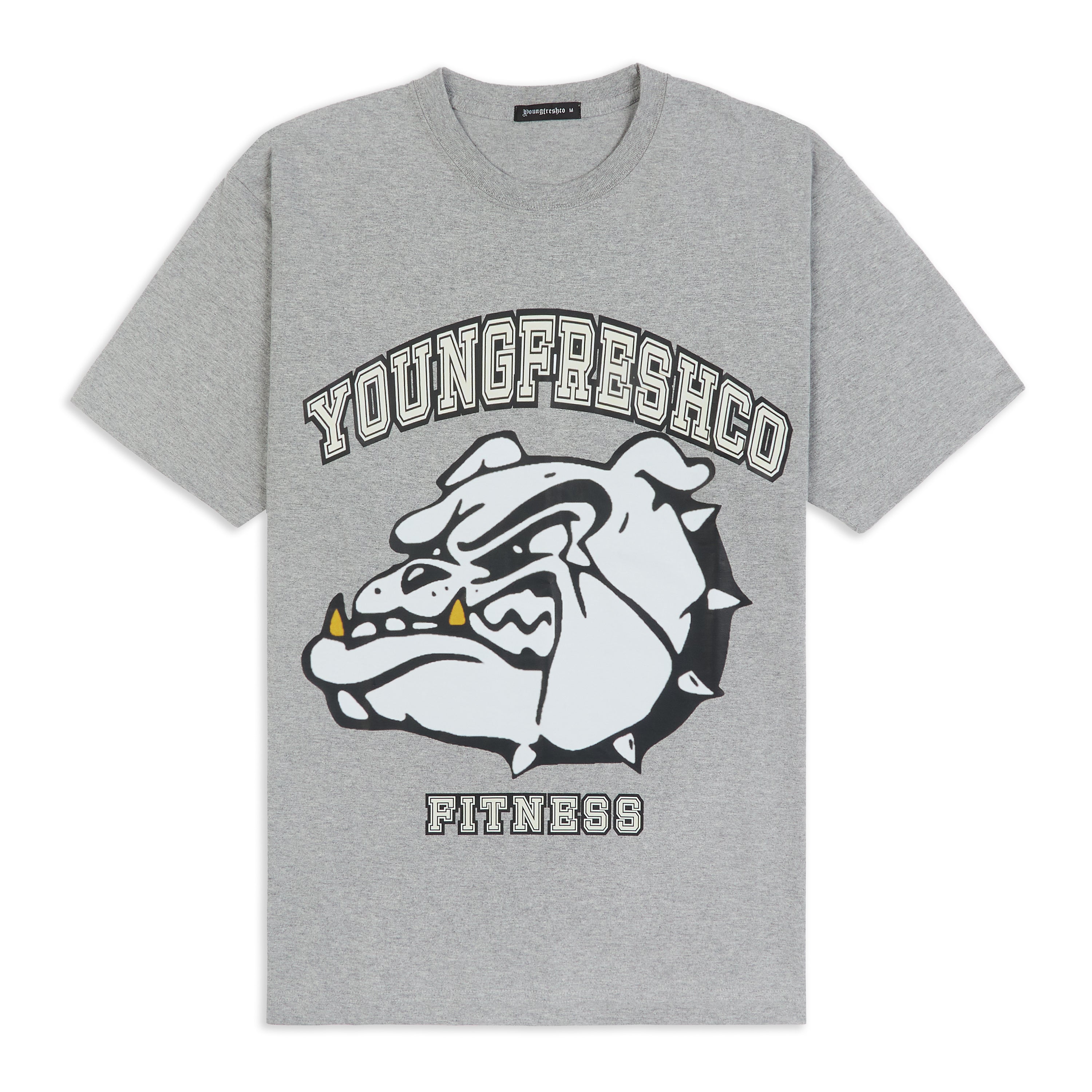 Bulldog Gym T-Shirt Sport Grey