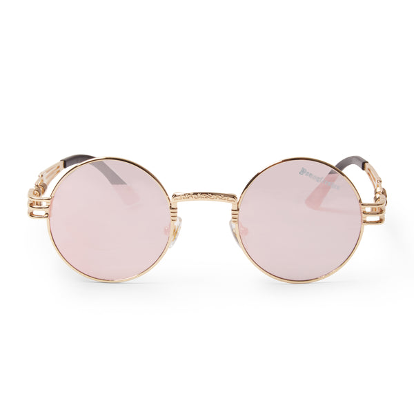 Retro Gold Frames Rose lens