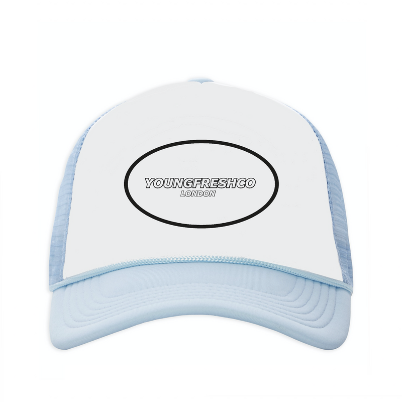 London Mesh Trucker Cap Sky Blue