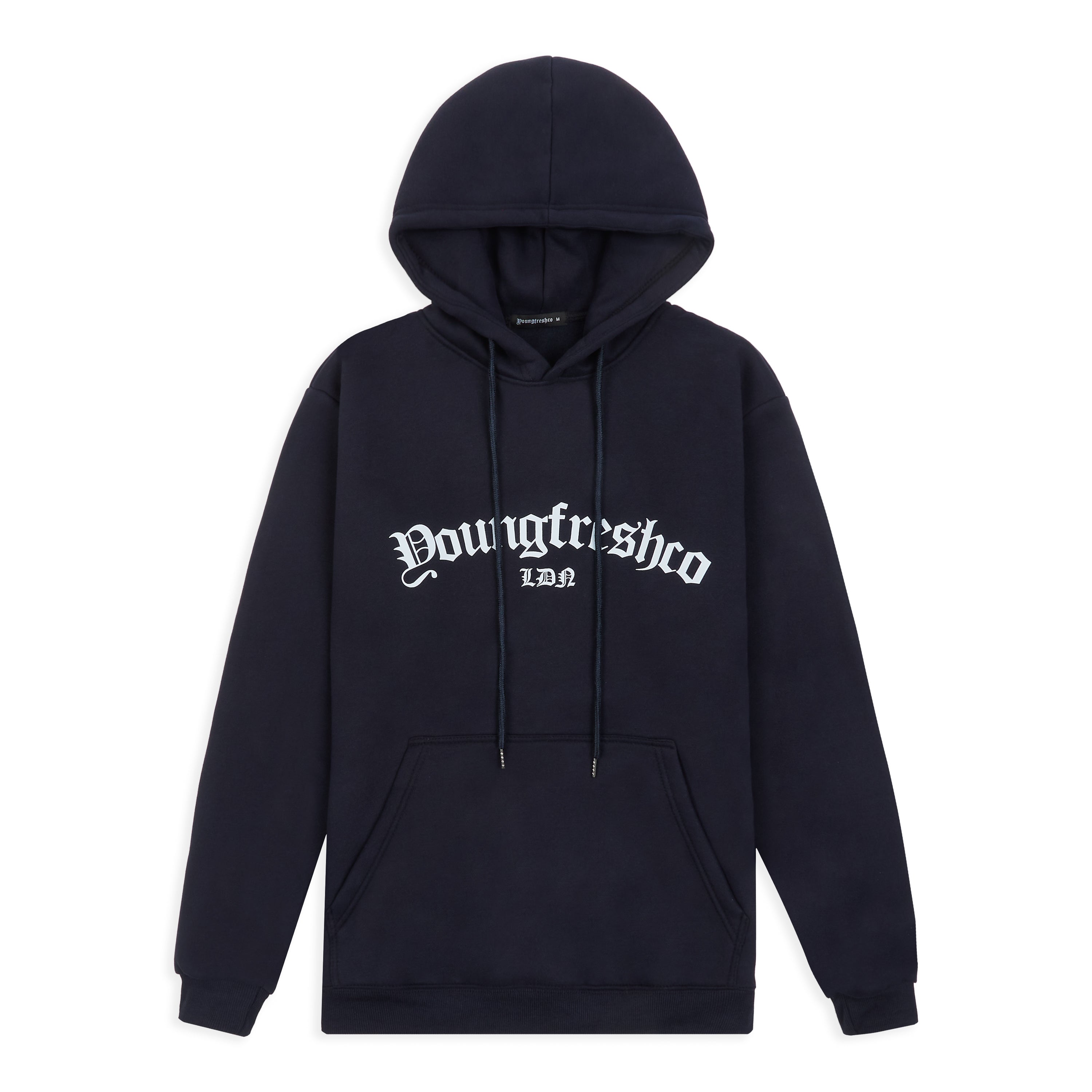 Navy Logo Hoodie