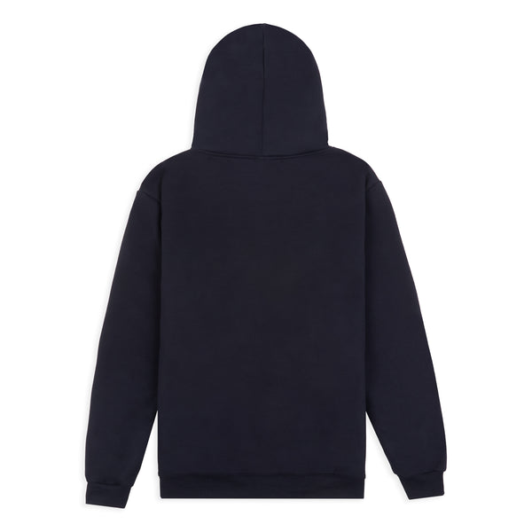 Navy Logo Hoodie