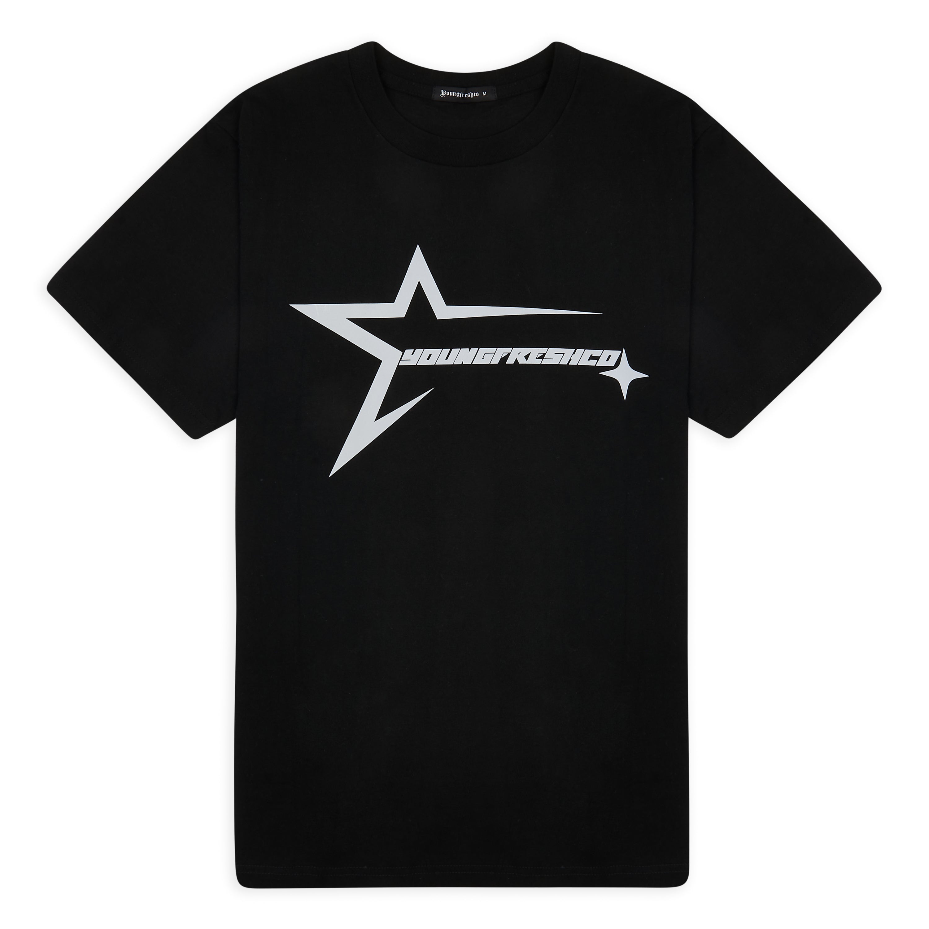 Black Reflective Space Logo T-Shirt