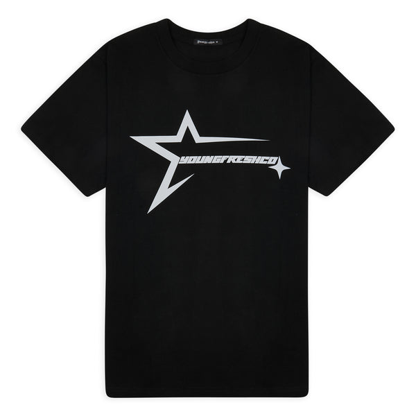 Black Reflective Space Logo T-Shirt