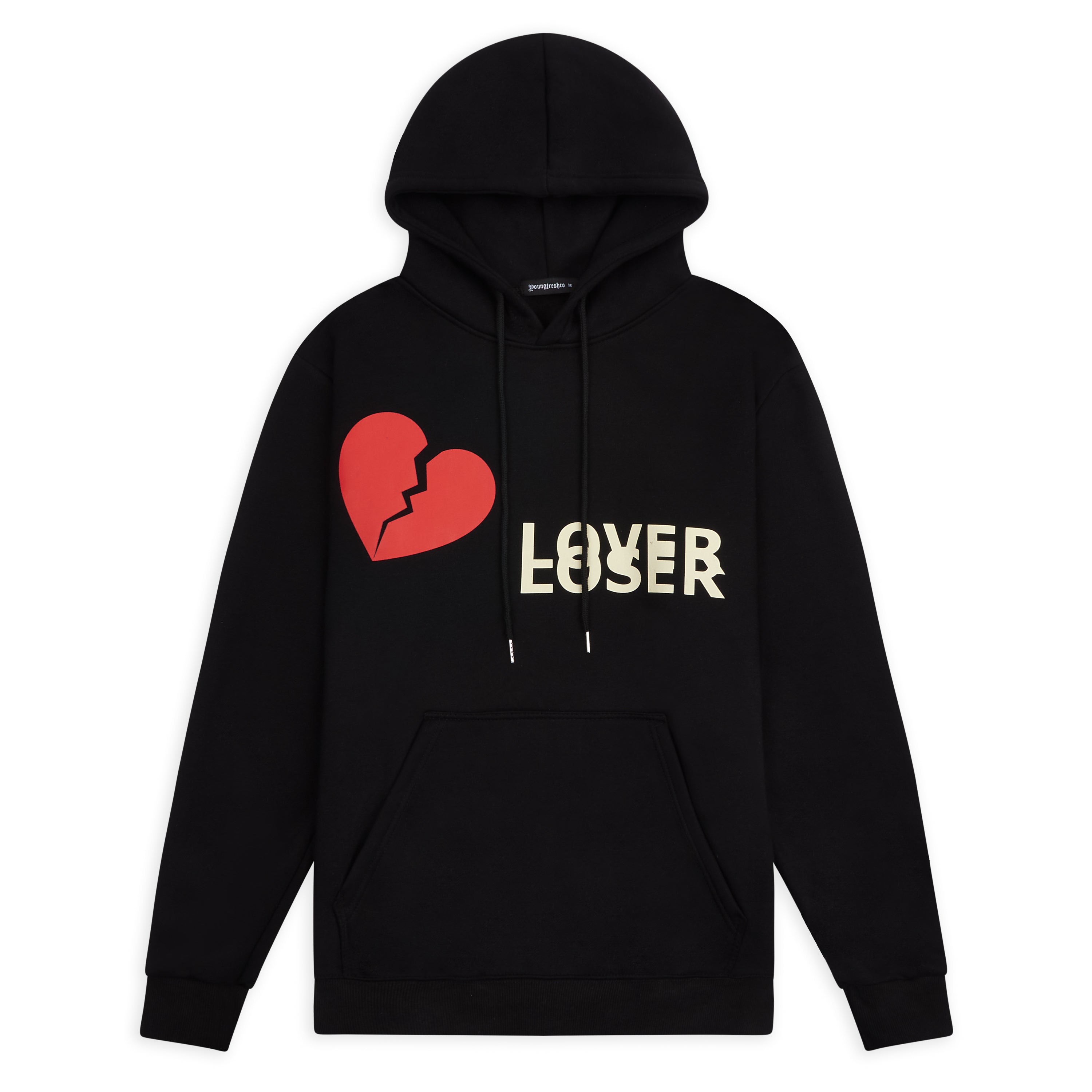 Lover X Loser Black Hoodie