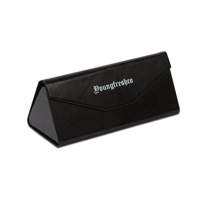 Youngfreshco Cross Logo Rectangle Frame Sunglasses