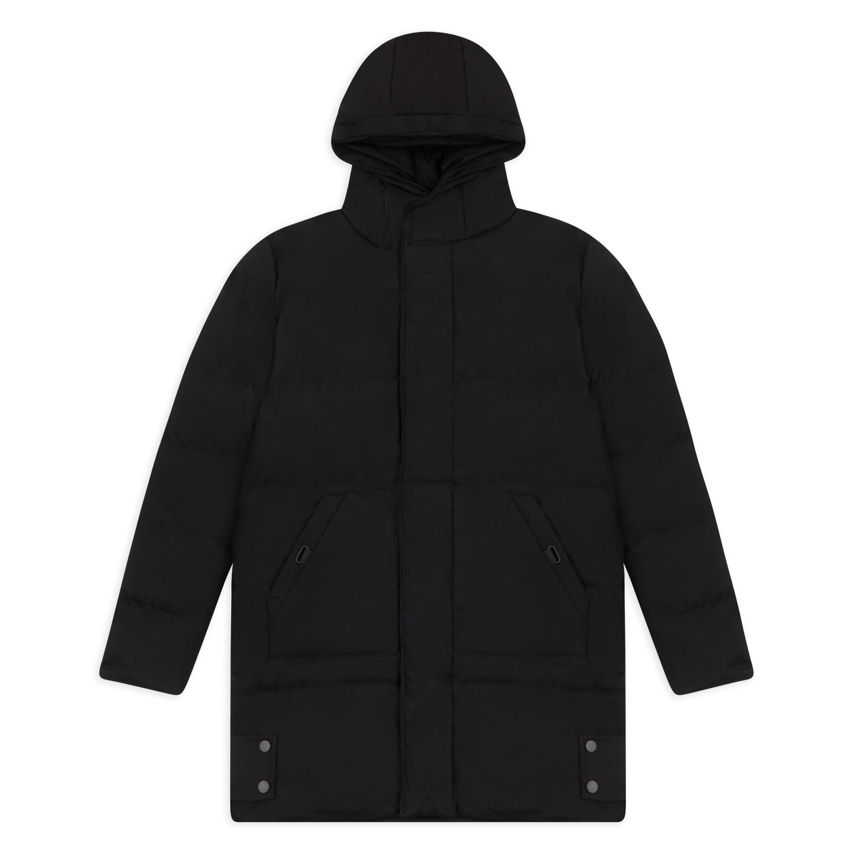 Black Down Puffer Jacket