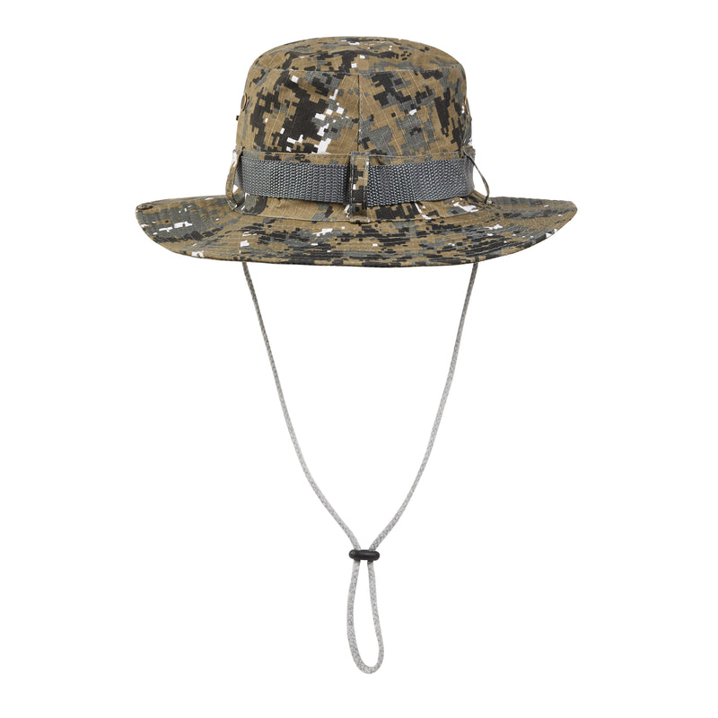 Green Digital Camo Safari Hat