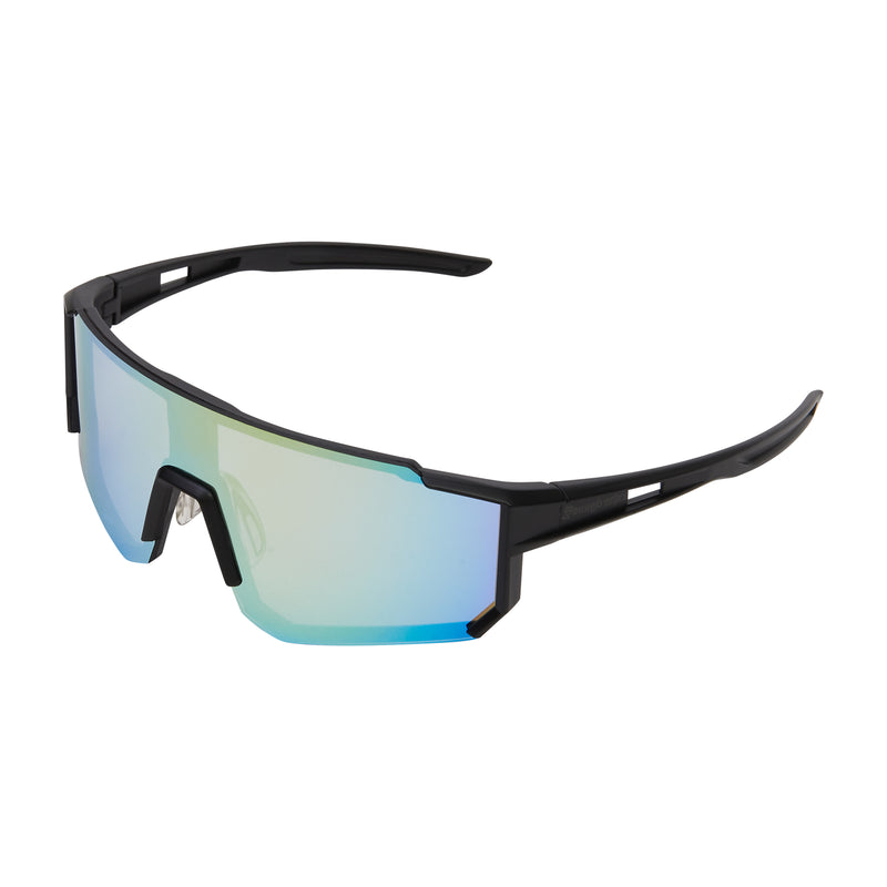 Youngfreshco Black / Multi lense runner glasses